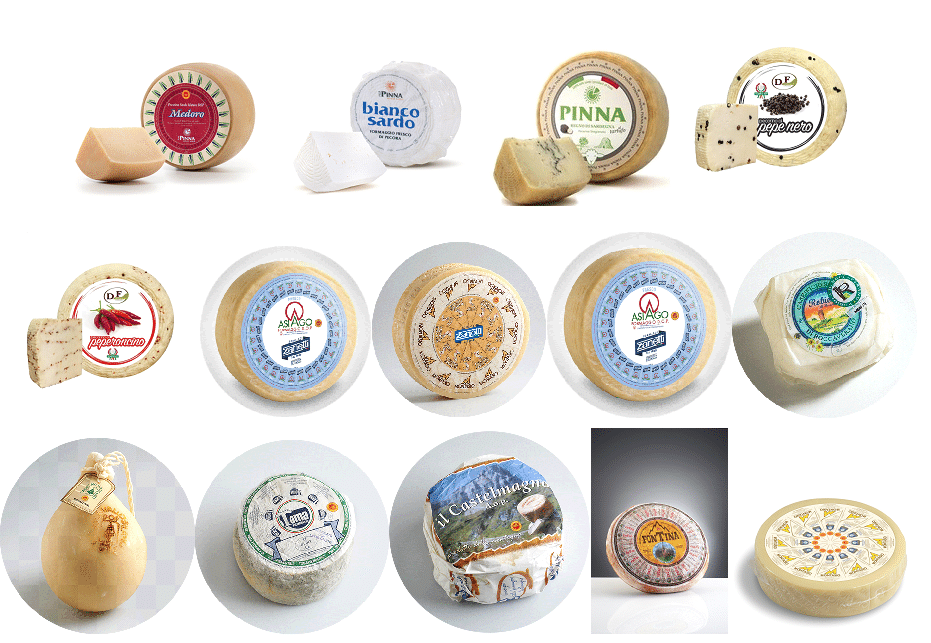 vente de fromages italiens en gros