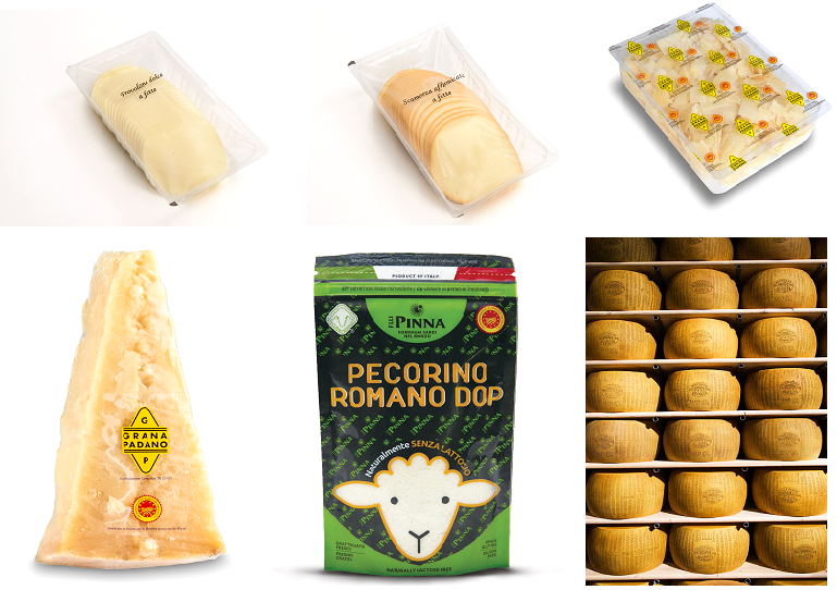 Recettes de fromages italiens et de fromage râpé
