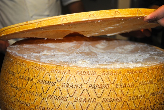 distribution grana padano fromage italien