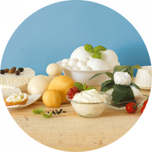 fromages italiens frais