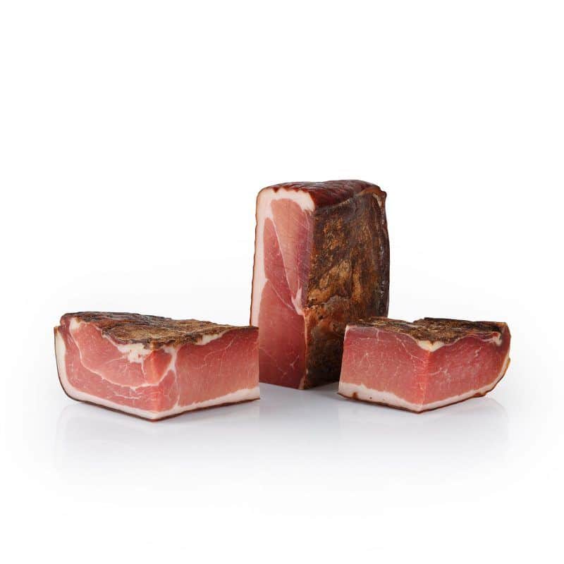 Speck italien en tranches